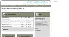 Desktop Screenshot of fsj-stellen.de